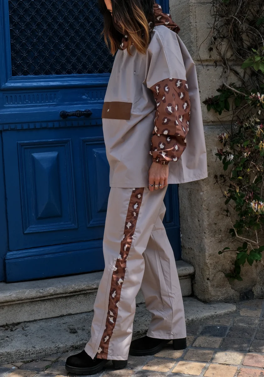 Poncho court Léopard – Image 5