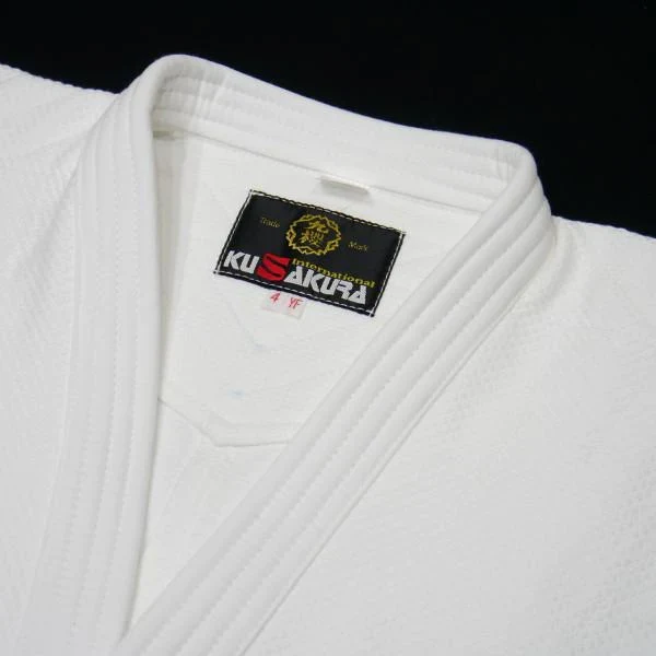 Judo-gi KuSakura JOF - 750g -IJF – Blanc – Image 3