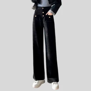 Pantalon Velours Grosses Cotes Femme