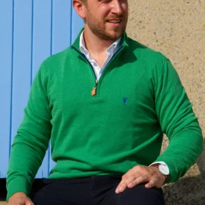 Pull en Laine Col Zippé « Julien »
