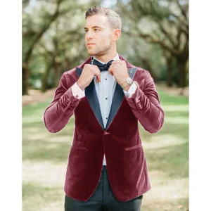 Costume Velours Rouge