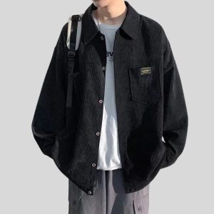 Veste Homme en Velours Cotelé