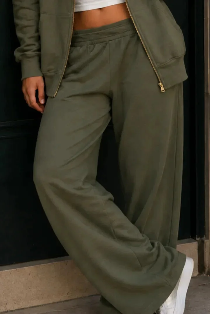 Pantalon Loungewear NOLA Kaki - Coton – Image 2