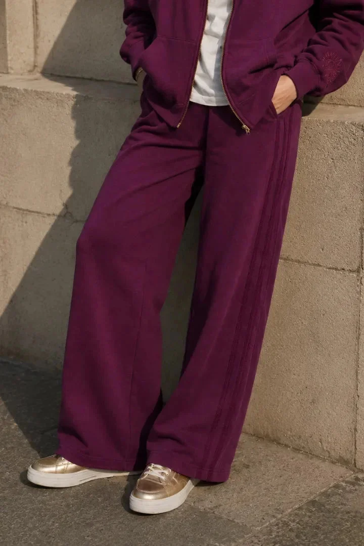 Pantalon Loungewear NOLA Prune - Coton – Image 3