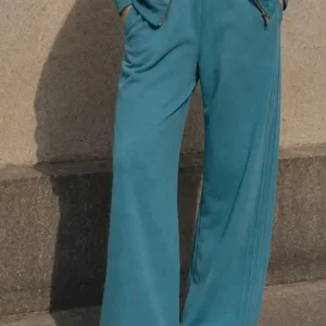 Pantalon Loungewear NOLA Vert/Bleu - Coton