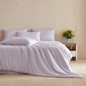 Parure de lit 200X200 22 Momme en Soie - Amélia 3 OU 4PCS