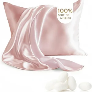 Taie d'oreiller en Soie 65x65 23 momme 2pcs